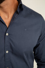 Camisa Garment Dyed Marino