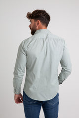 Camisa Garment Dyed Verde Pato