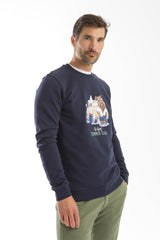 Sudadera Mr Williot Furgo Marino