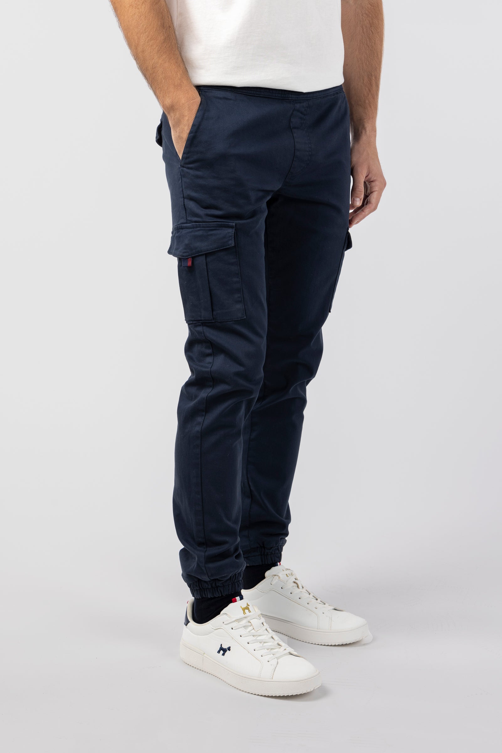 Pantalón Jogger Cargo Marino