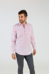 Camisa Polera Oxford Rosa