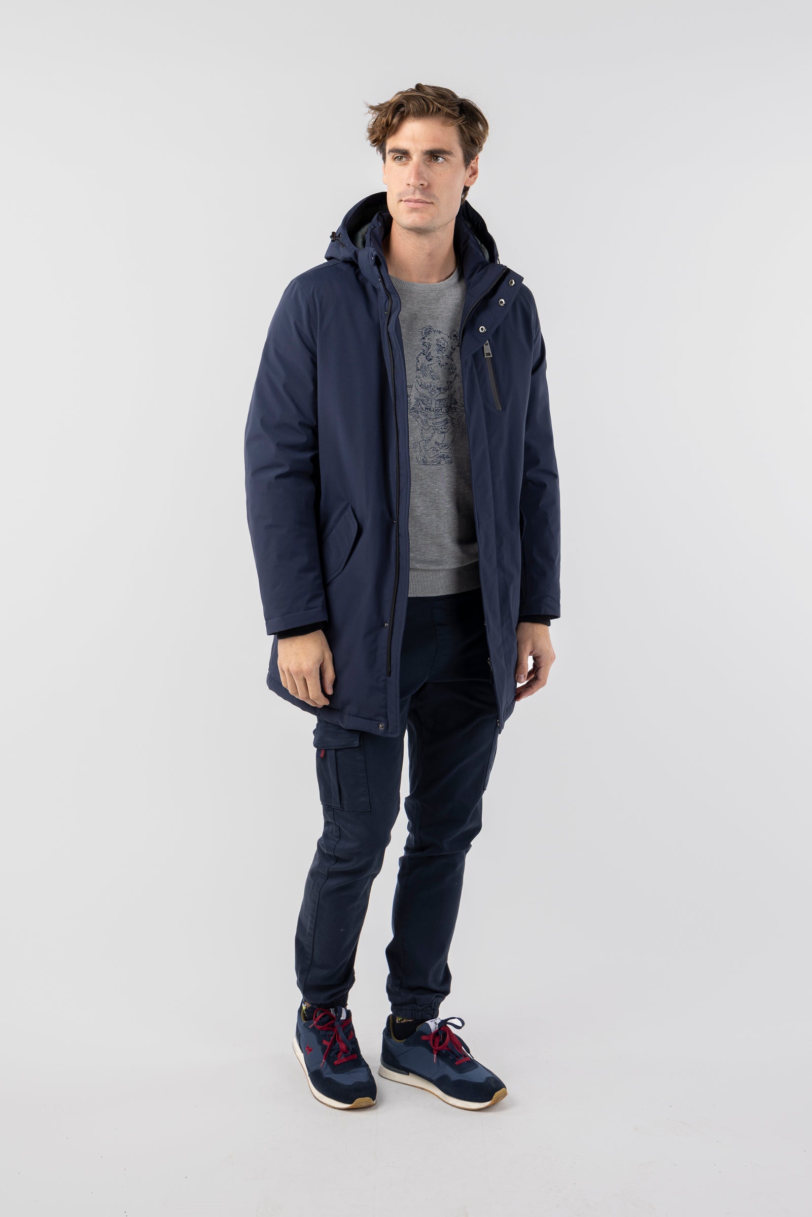 Parka Técnica Tayloring Marino