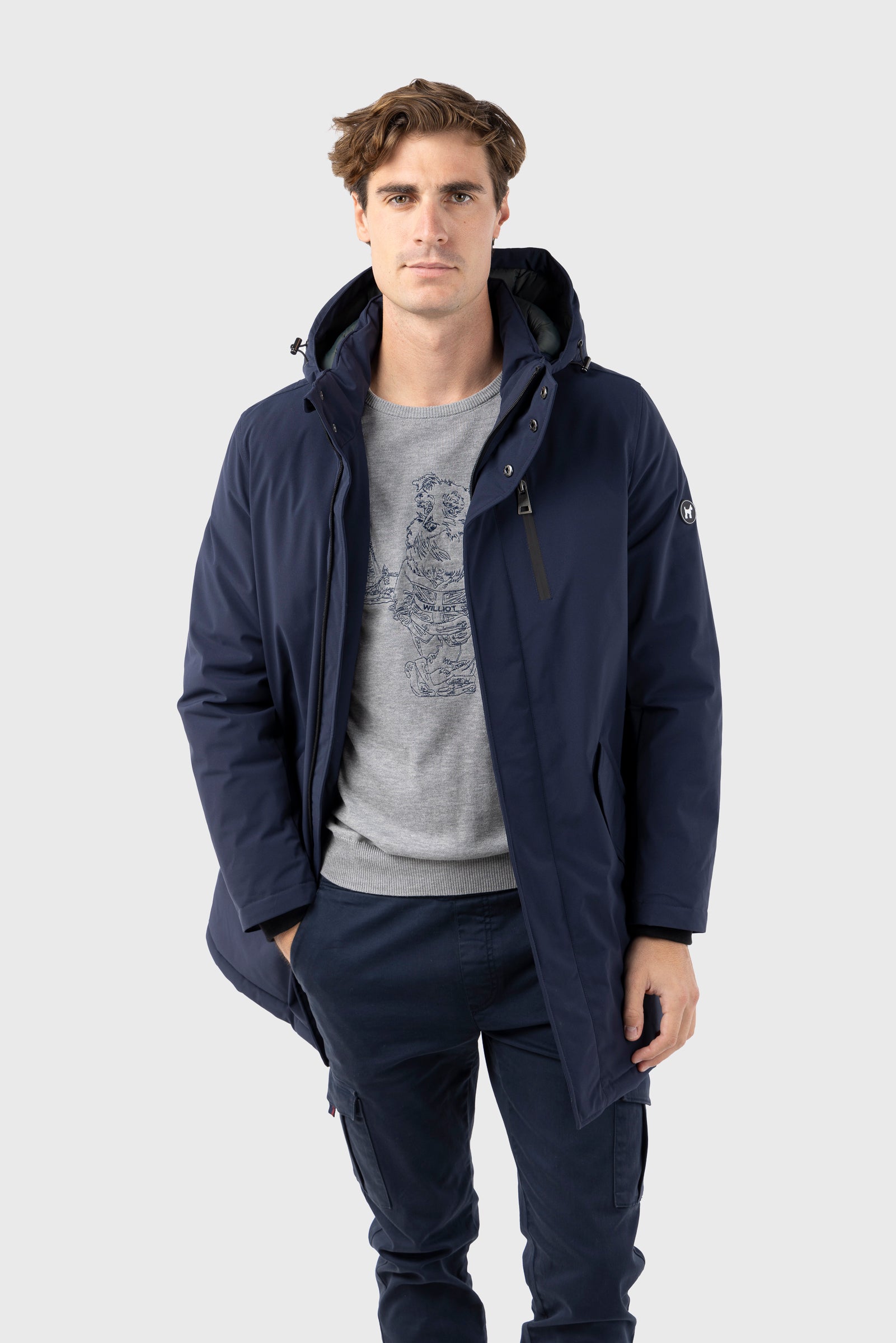 Parka Técnica Tayloring Marino
