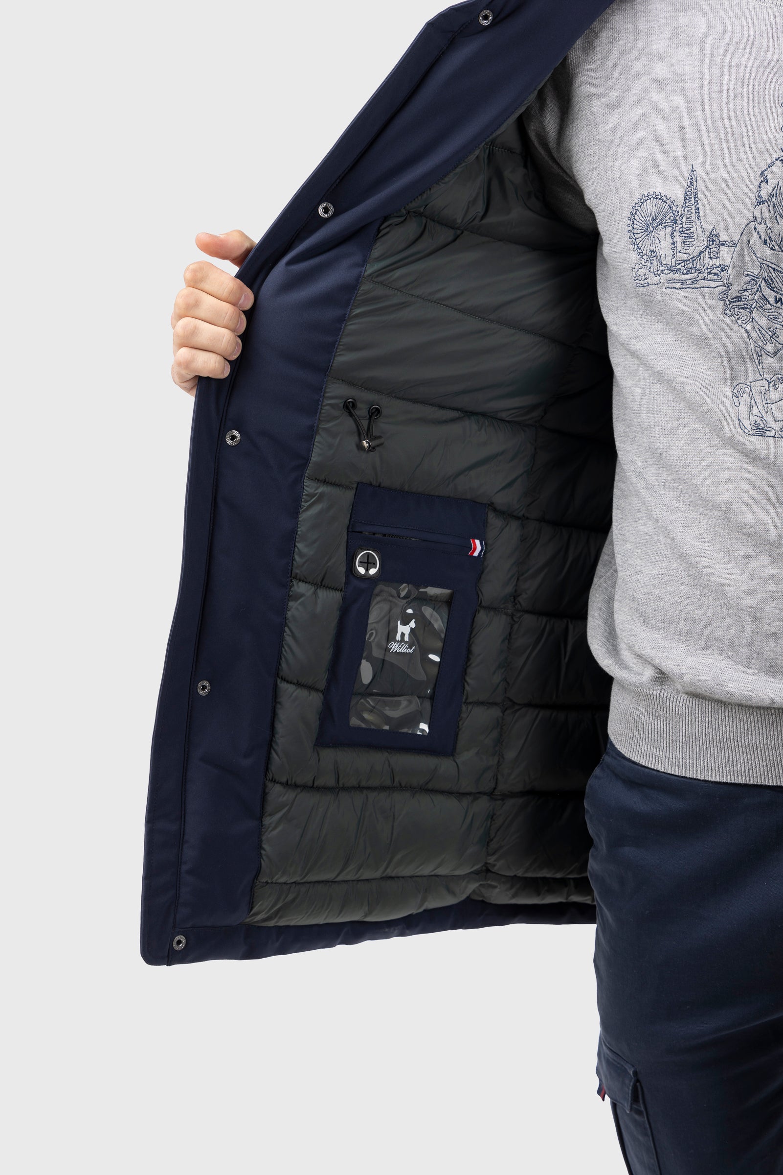 Parka Técnica Tayloring Marino