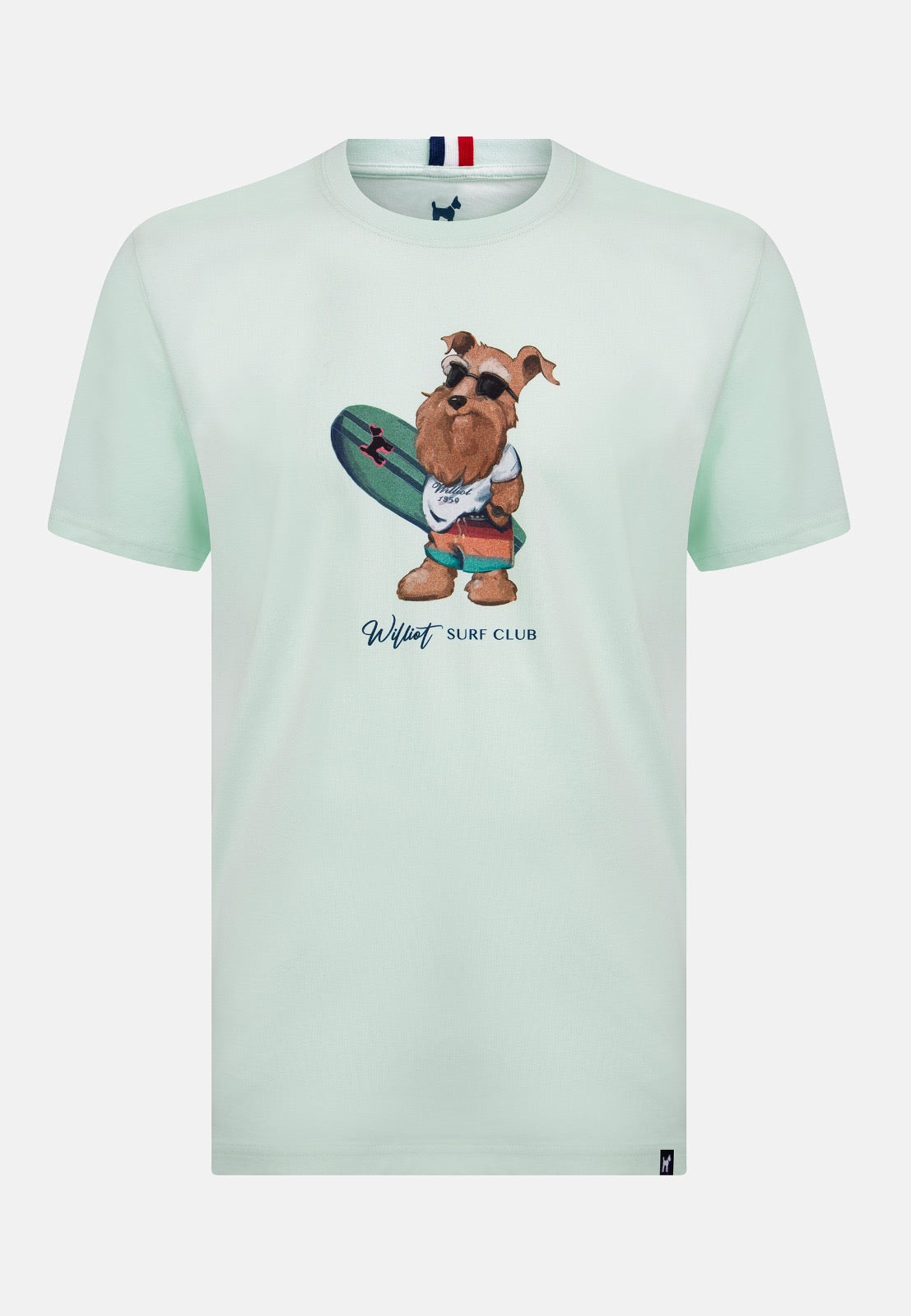 Camiseta Mr Williot Surf Turquesa