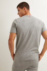 PACK 3 CAMISETAS TEJIDO TOALLA CREMA-GRIS-BURDEOS