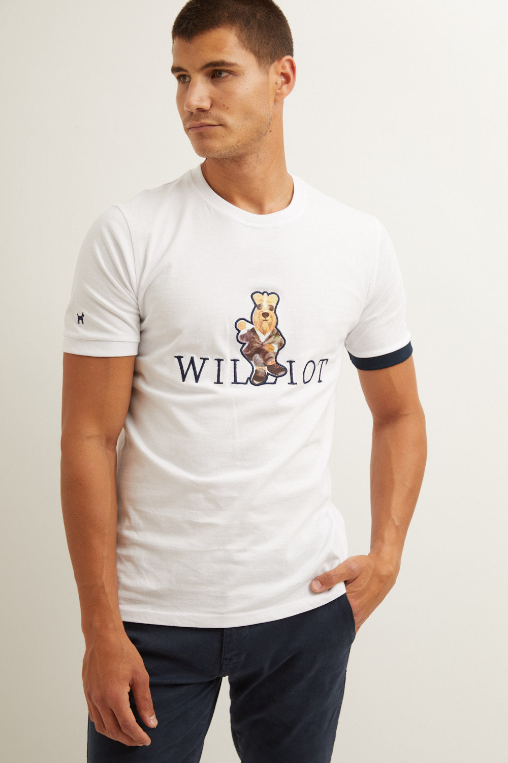 PACK 2 CAMISETAS  CREMA-BLANCA