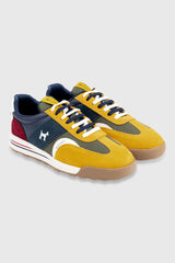 Sneaker Urban Multicolor Mostaza