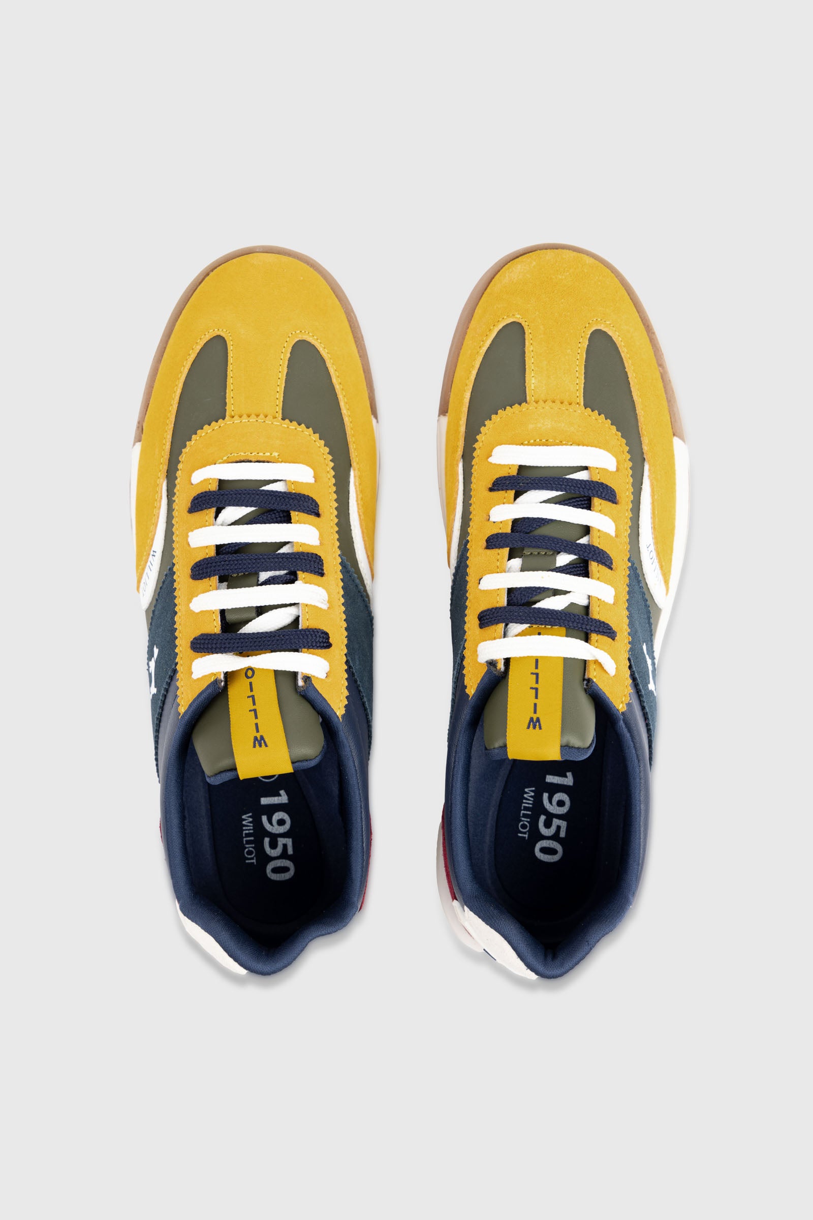 Sneaker Urban Multicolor Mostaza