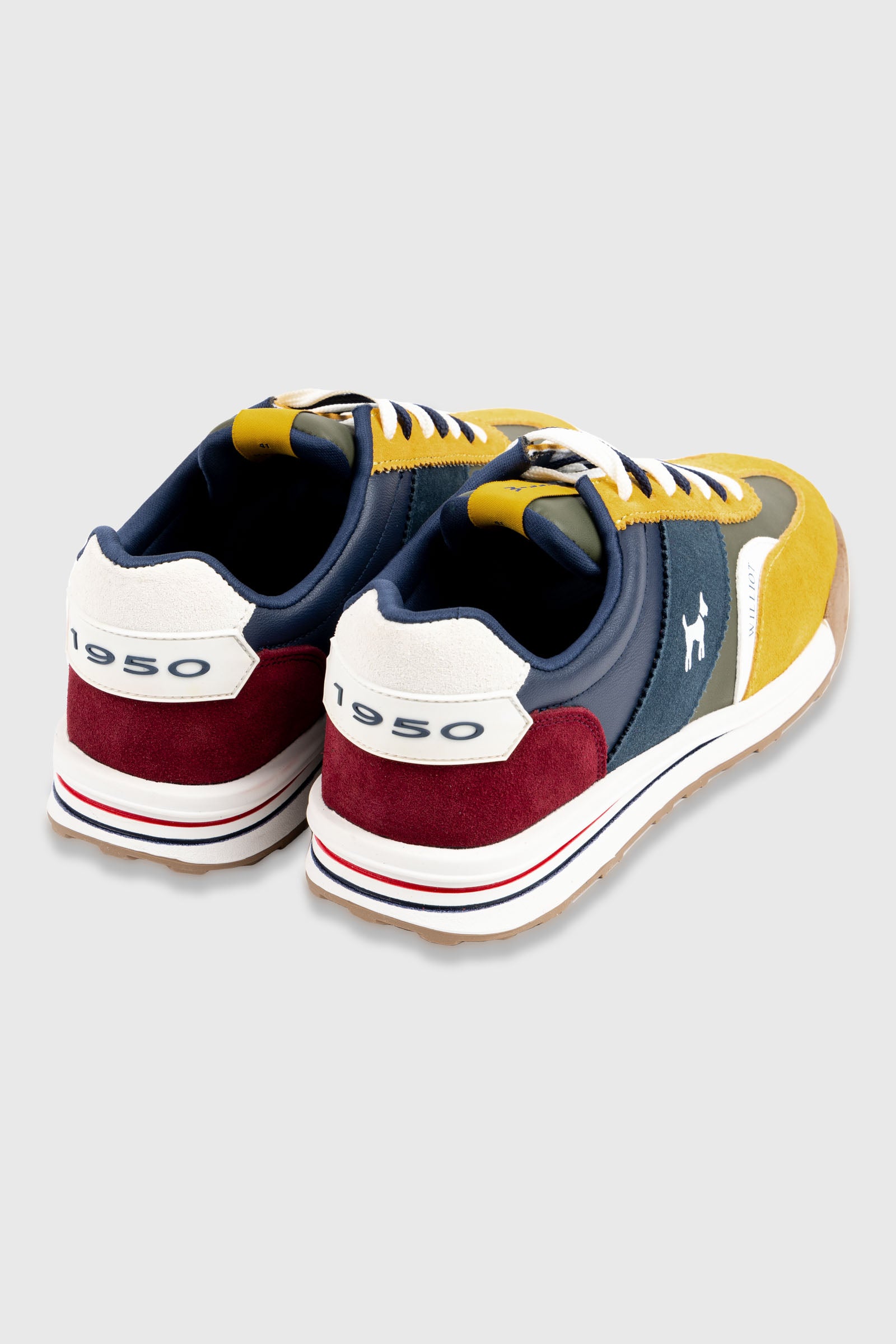 Sneaker Urban Multicolor Mostaza