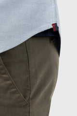 Camisa Oxford Pato Claro Acabado Brush