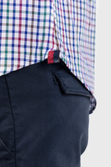 Camisa Cuadro Multicolor Oxford Slim Fit