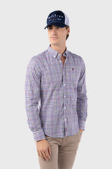 Camisa Espiga Multicolor Slim Fit