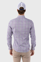 Camisa Espiga Multicolor Slim Fit