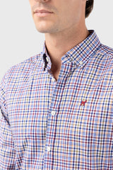 Camisa Espiga Multicolor Slim Fit