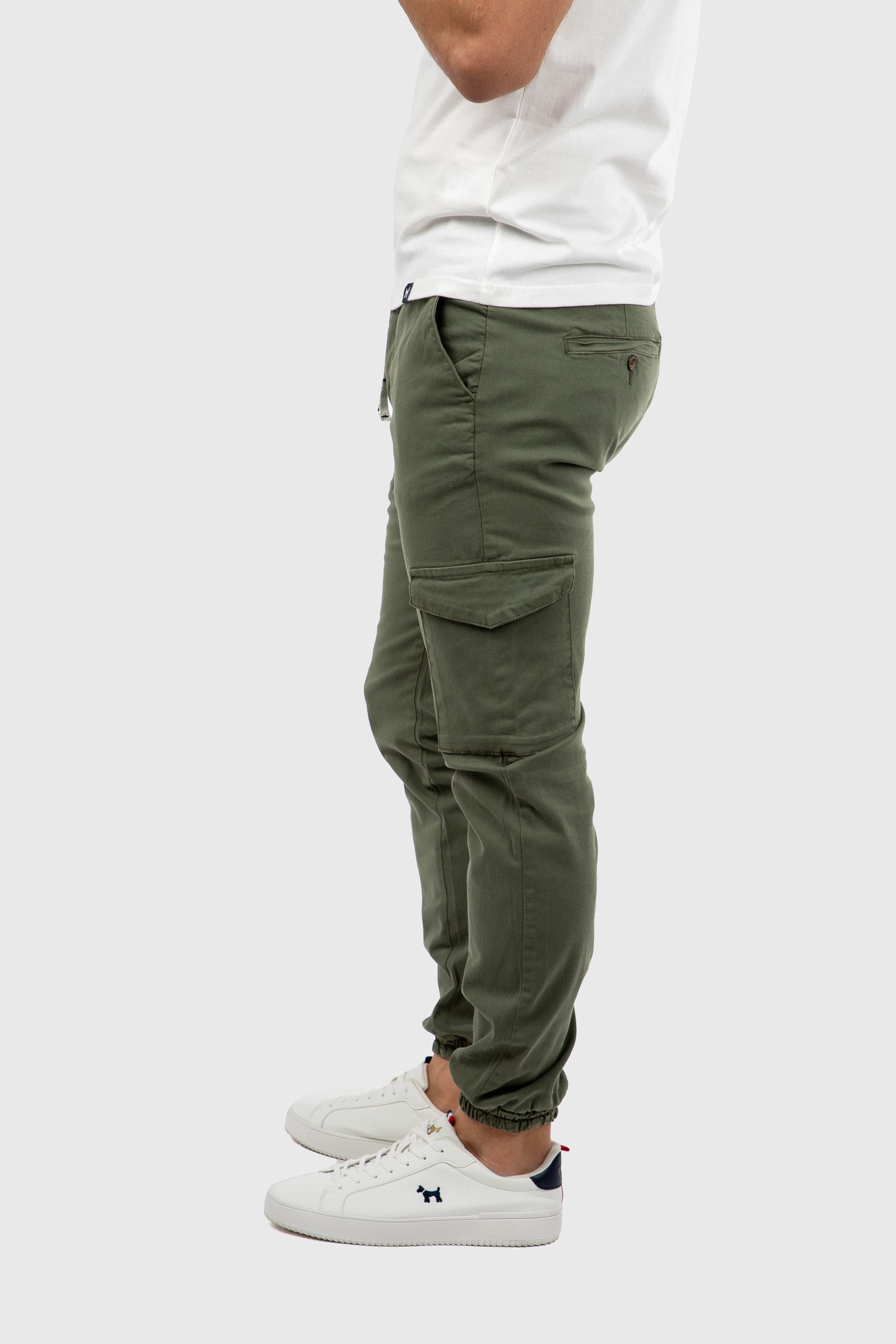 Pantalón Jogger Cargo Verde Khaki