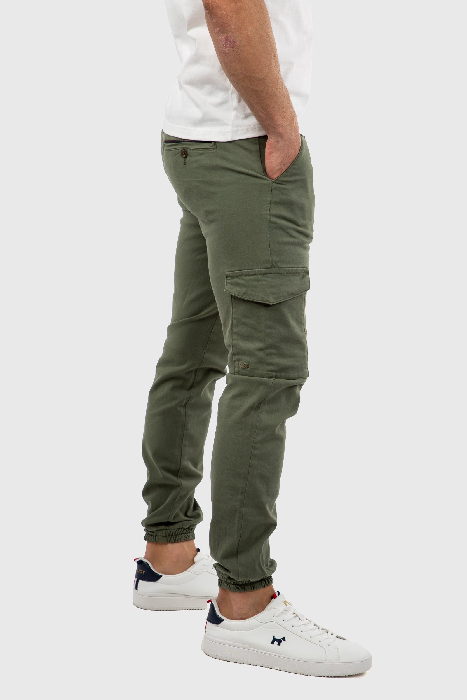 Pantalón Jogger Cargo Verde Khaki