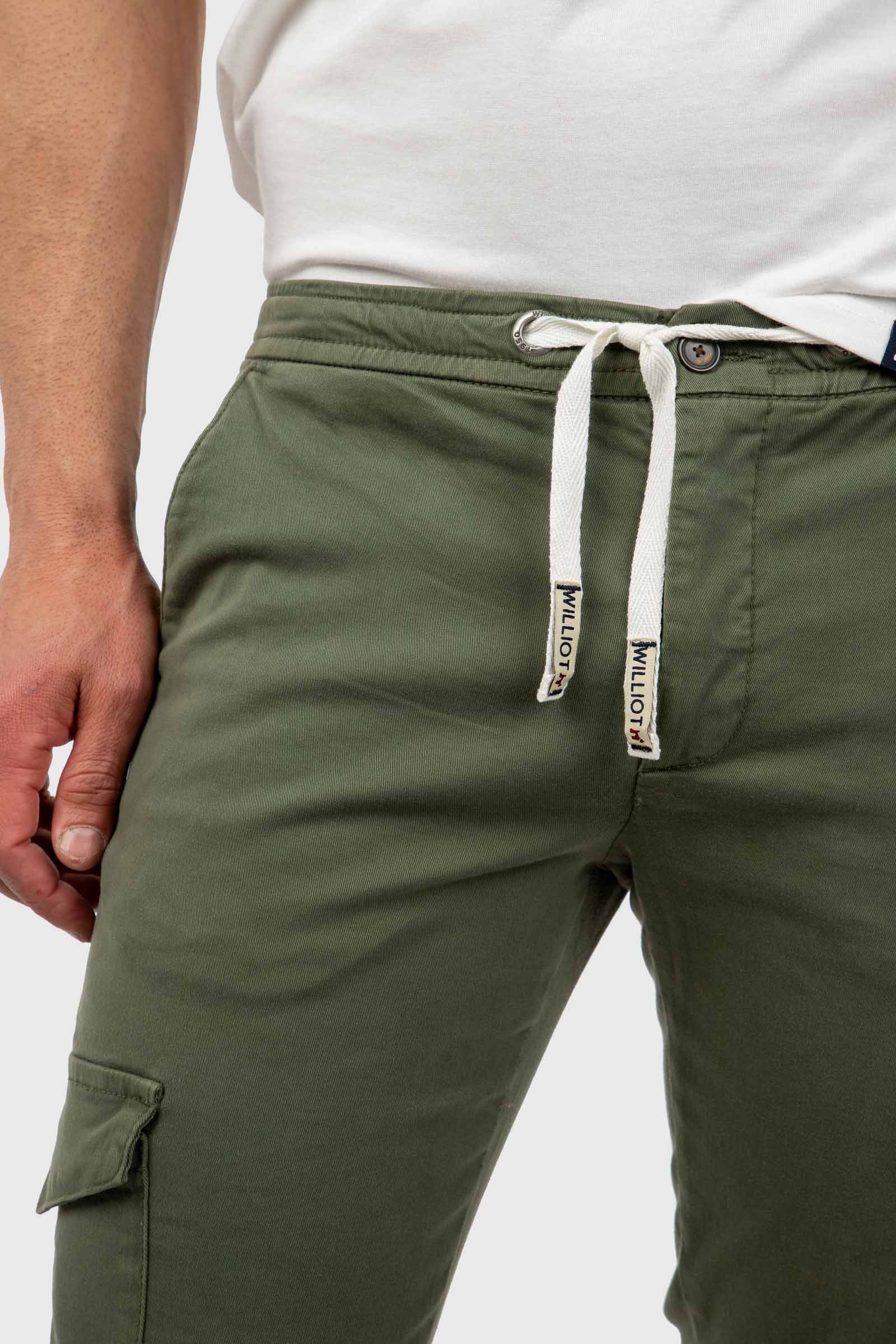 Pantalón Jogger Cargo Verde Khaki