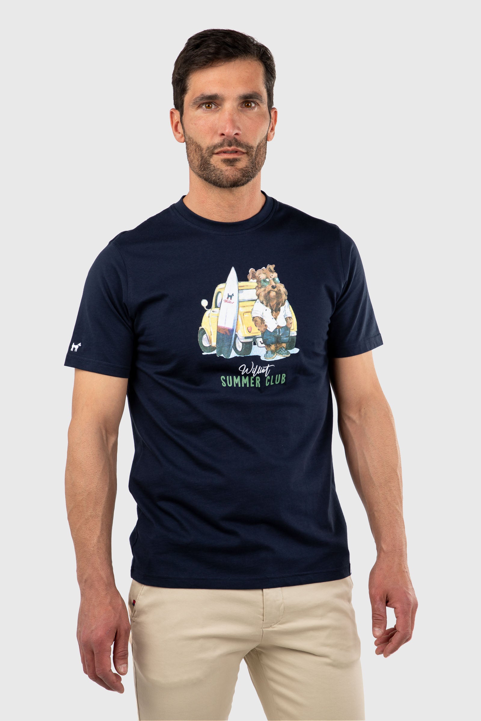 Camiseta Mr Williot Furgo Marino