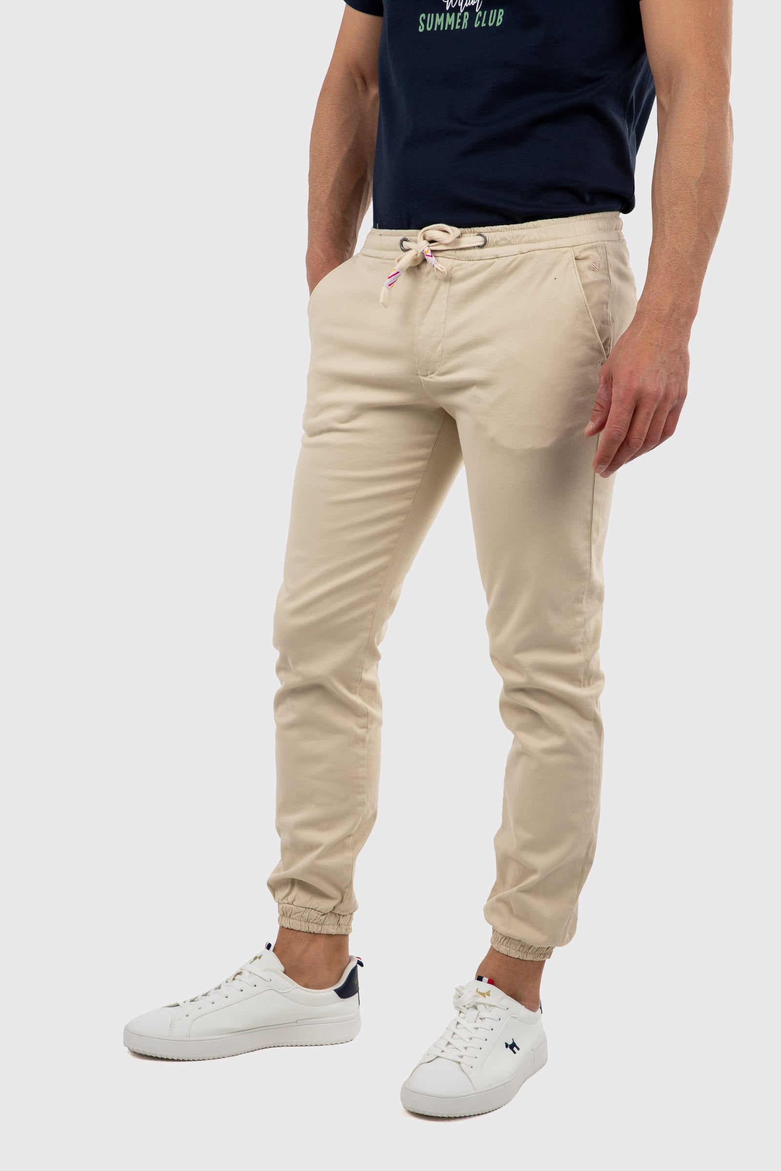 Pantalón Jogger Beige