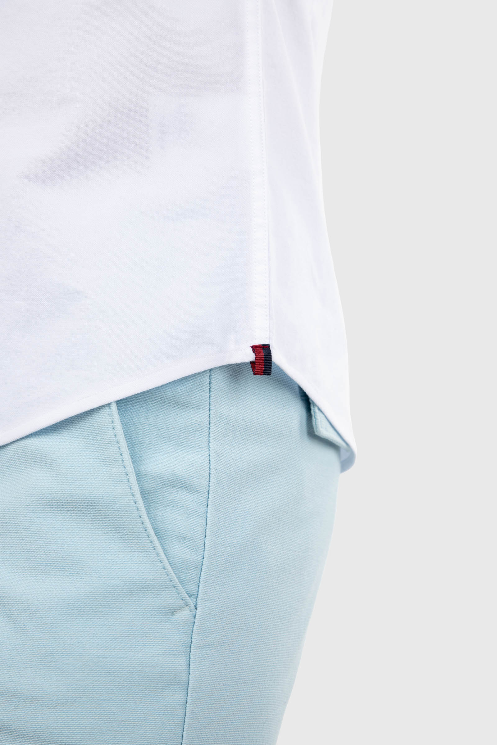 Camisa Oxford Slim Fit Blanco