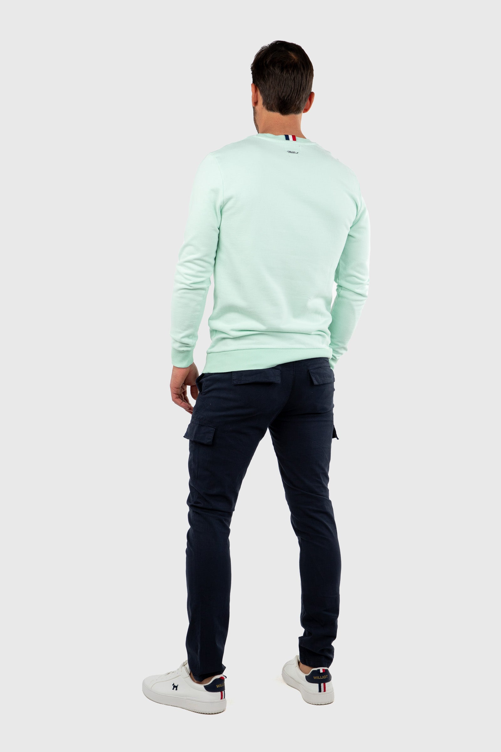 Sudadera Mr Williot Furgo Turquesa