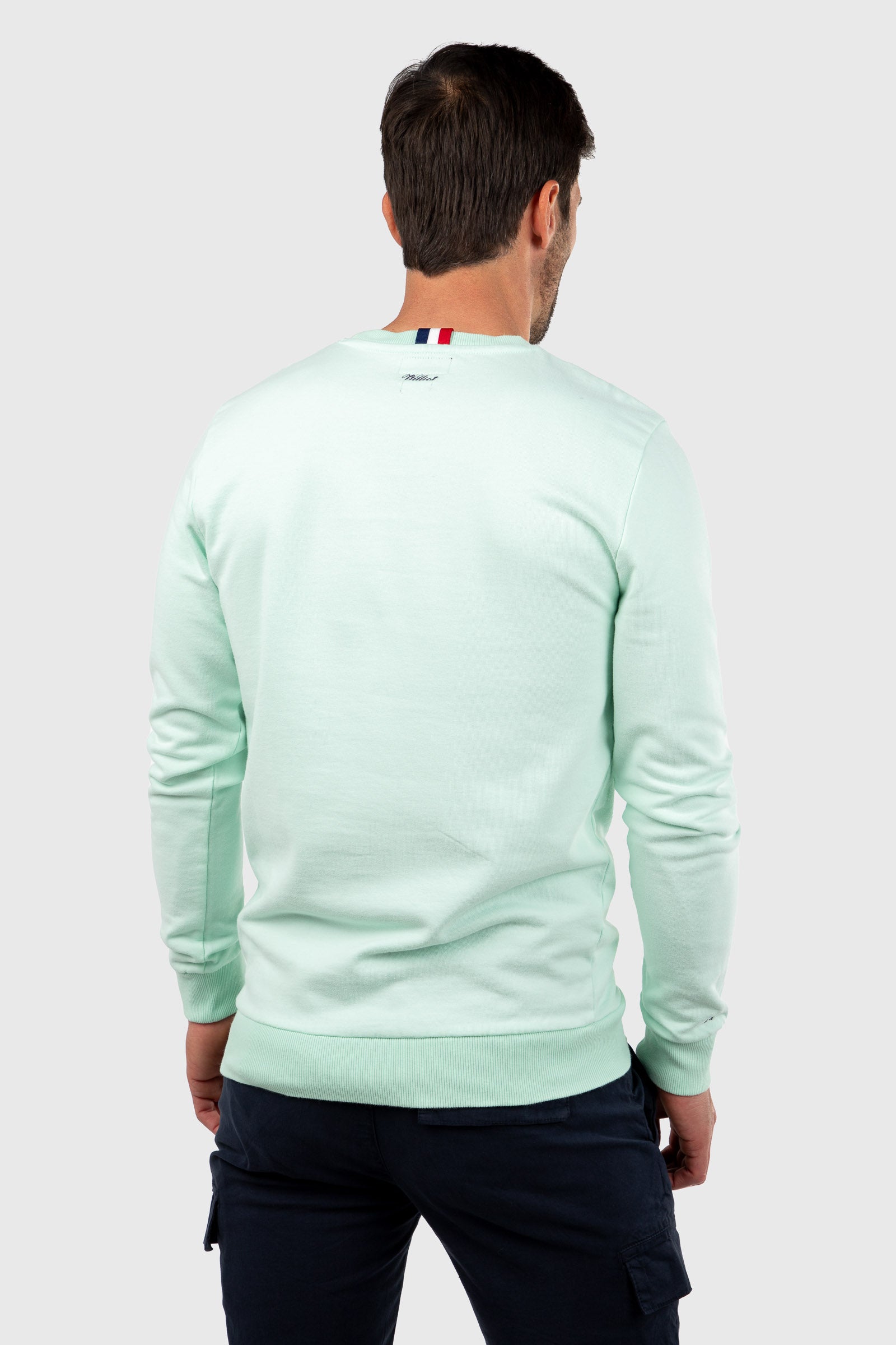 Sudadera Mr Williot Furgo Turquesa