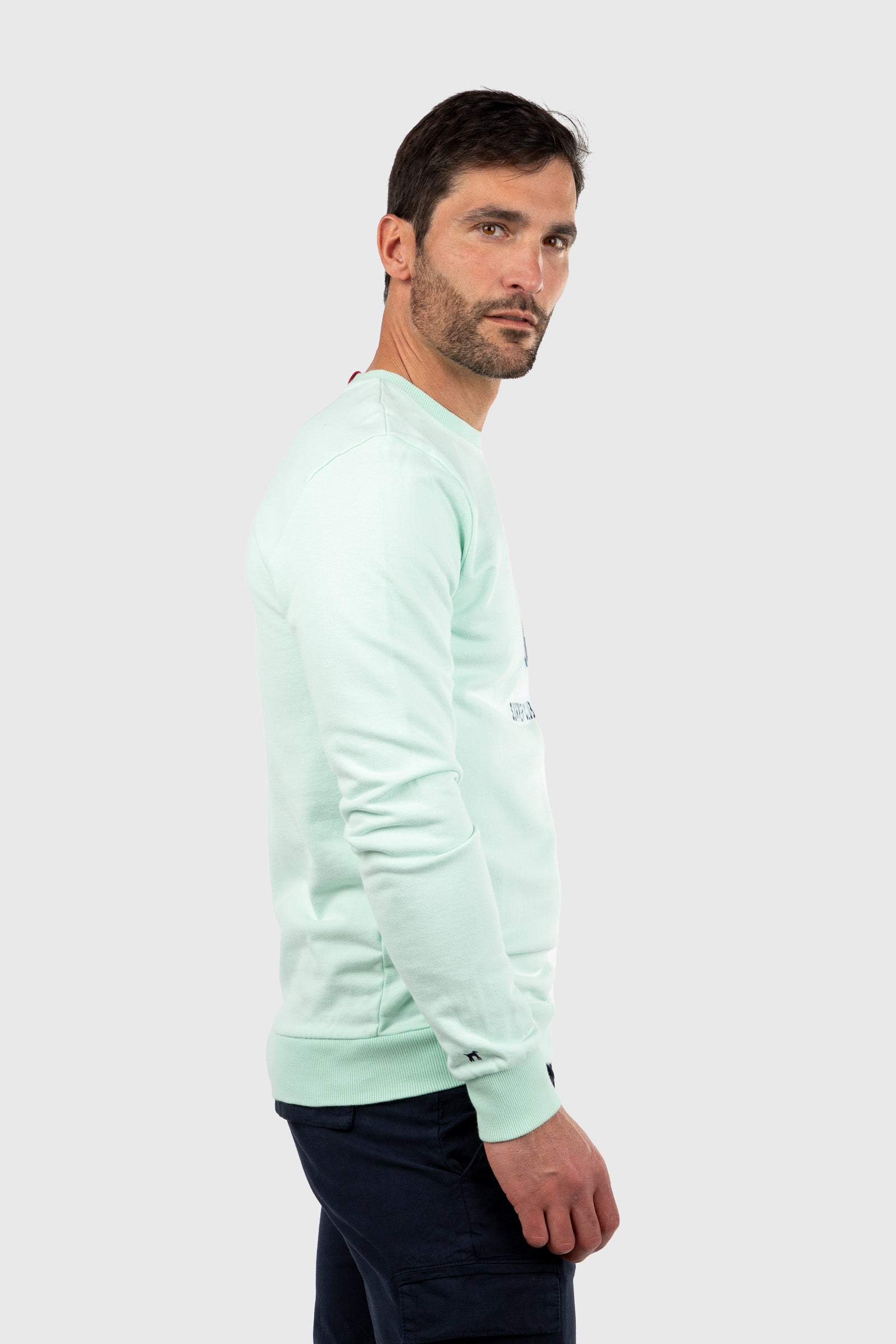 Sudadera Mr Williot Furgo Turquesa