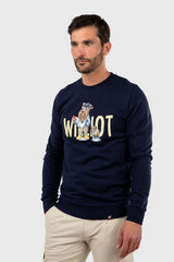Sudadera Mr Williot Bulldog Marino