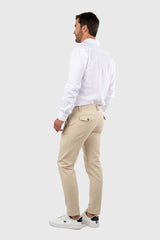 Pantalón Tobillero Beige