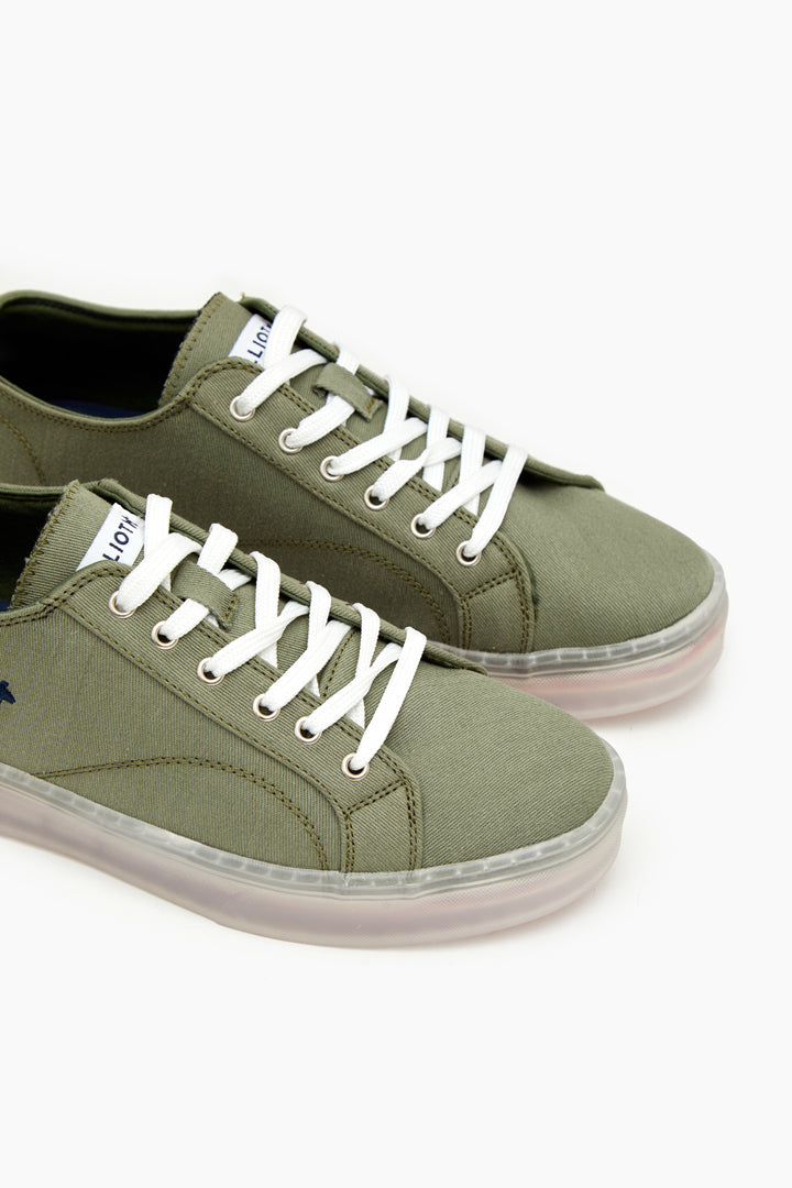 Tenis Para Niu00f1o K-swiss Salt Verde Camuflaje - Main Image