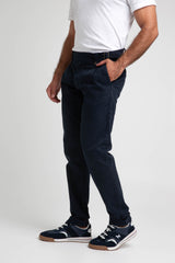 Pantalón Pinzas con Correas Marino