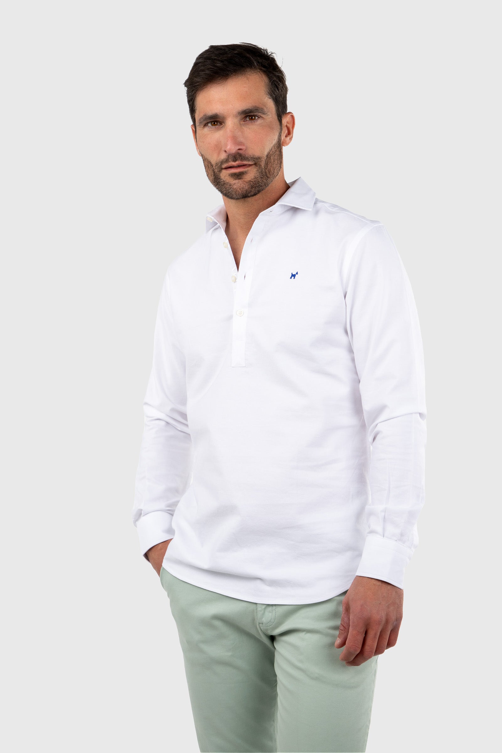 Camisa Polera Blanca