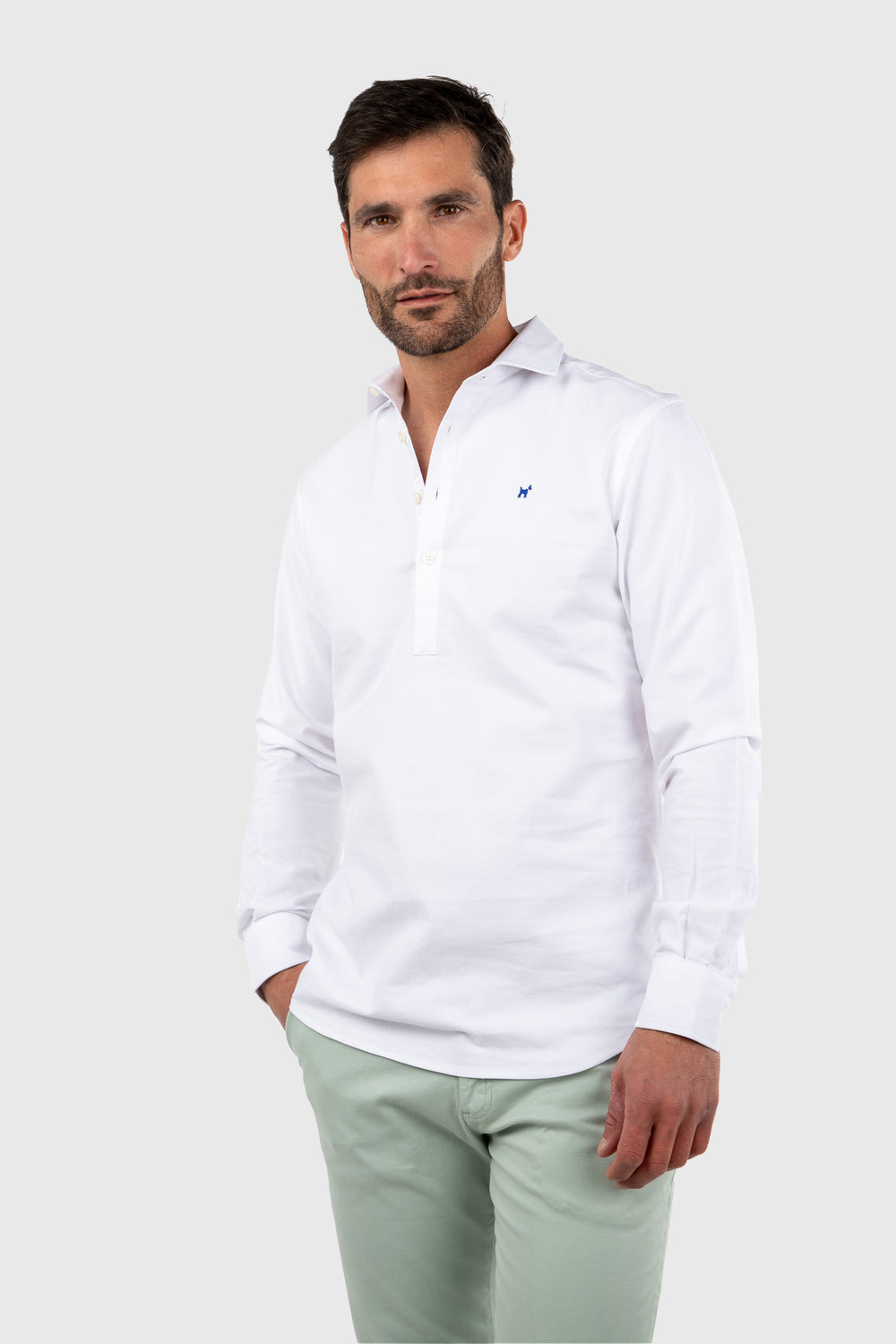 Camisa Polera Blanca – Williot