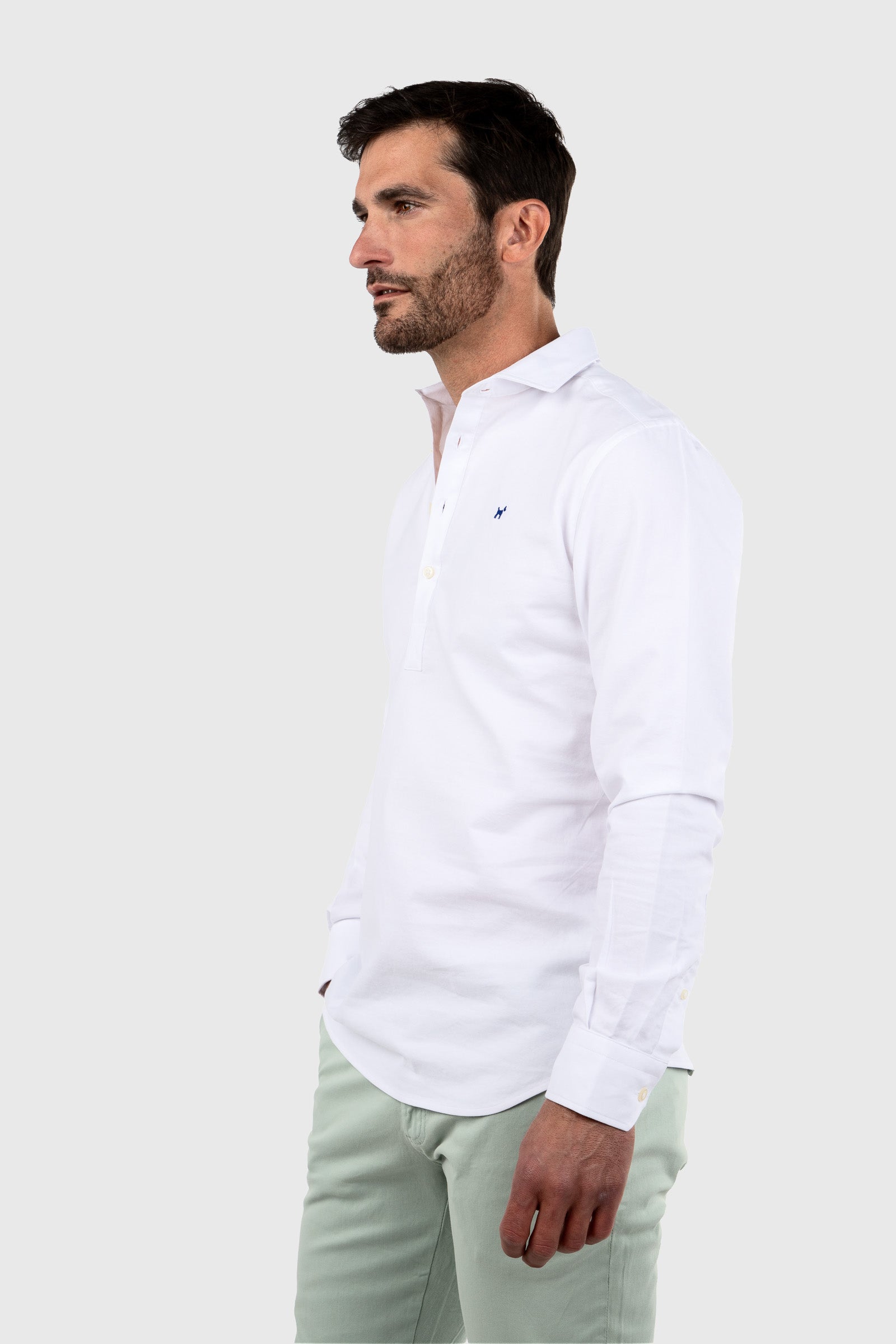 Camisa Polera Blanca