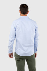 Camisa Polera Celeste