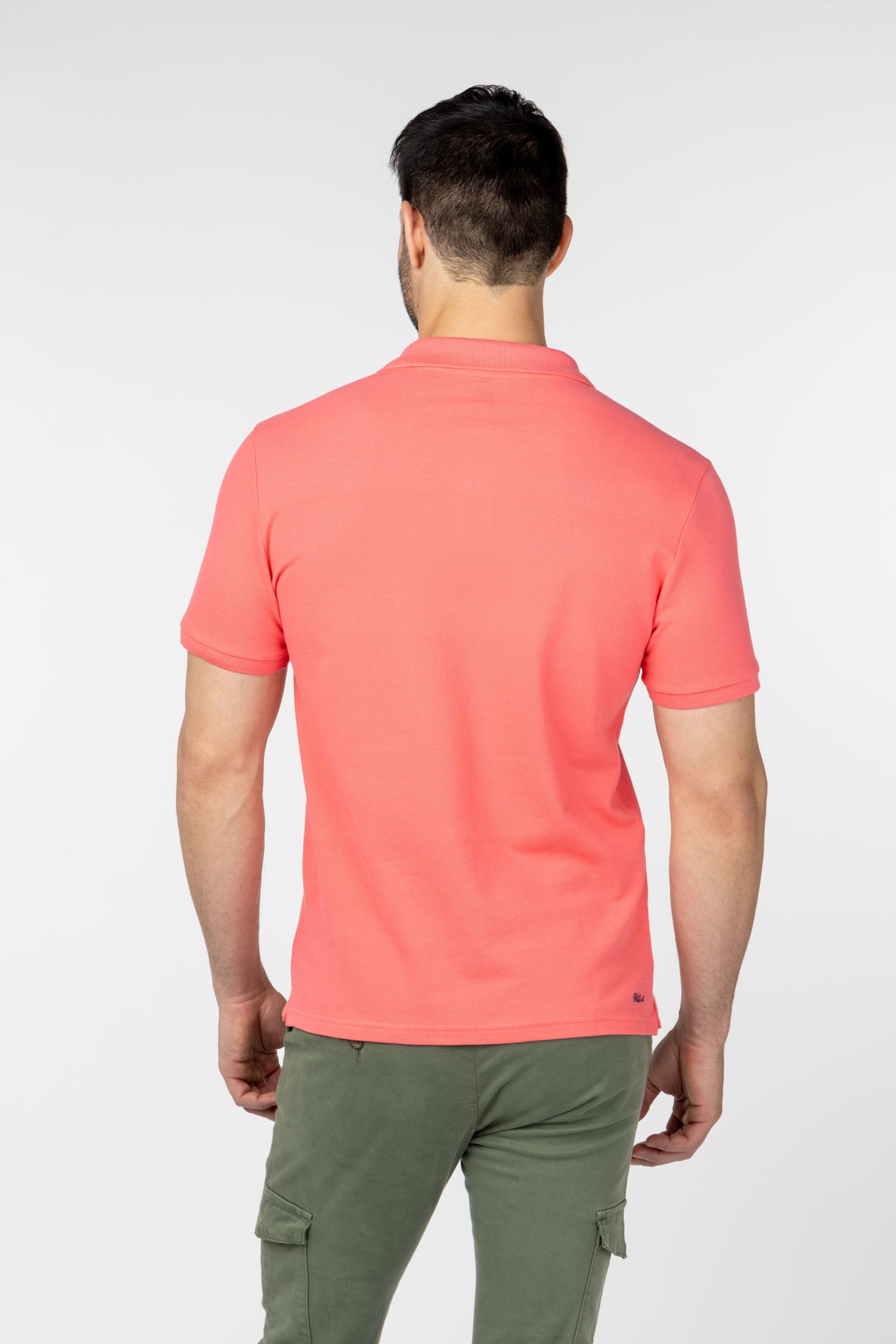 Polo Liso Coral