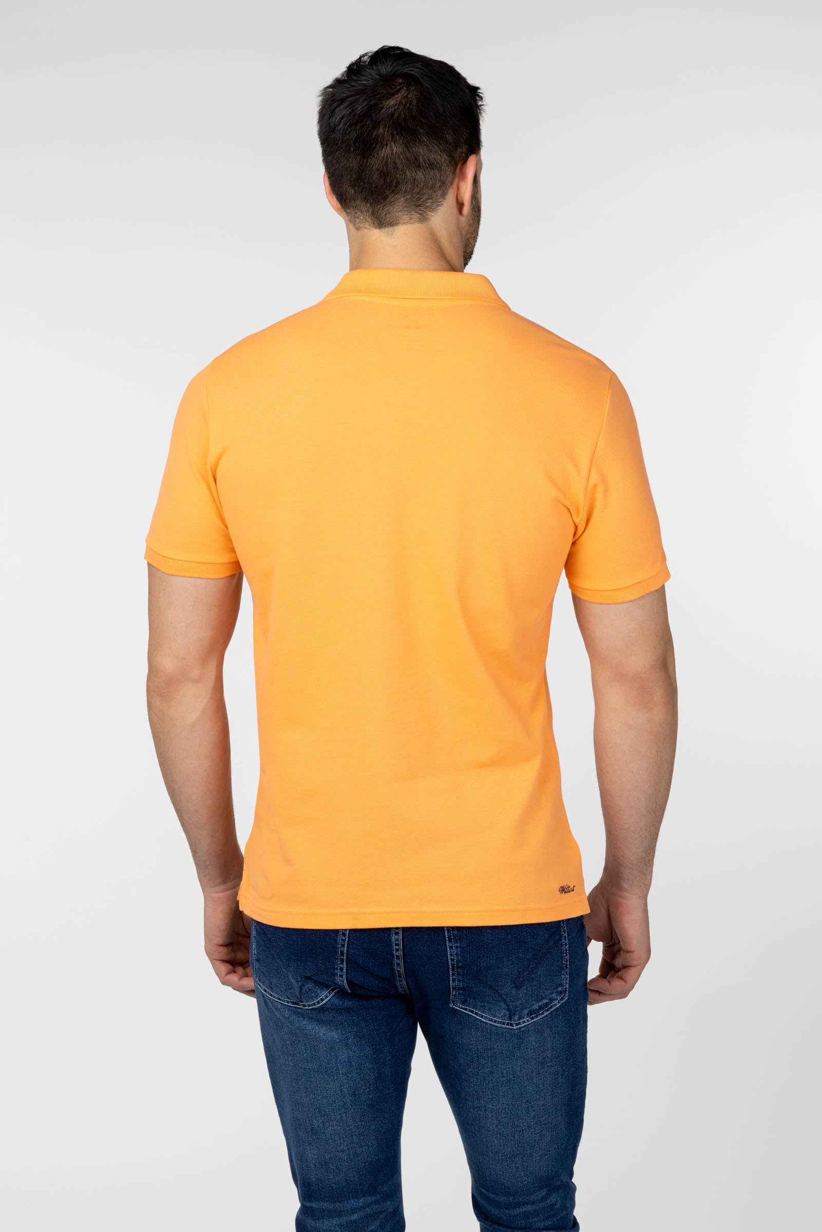 Polo Liso Naranja