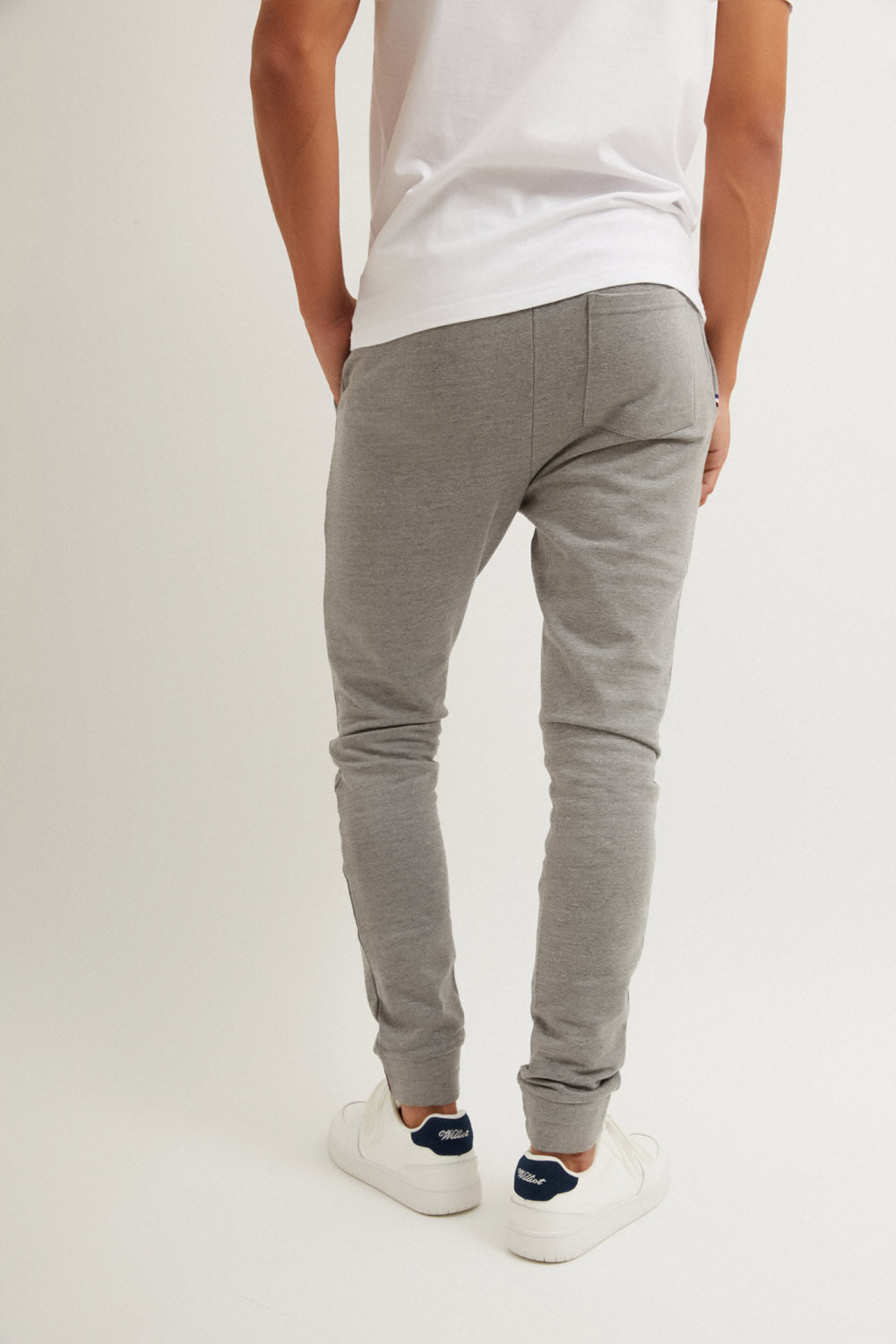 Jogger Felpa Gris Melange