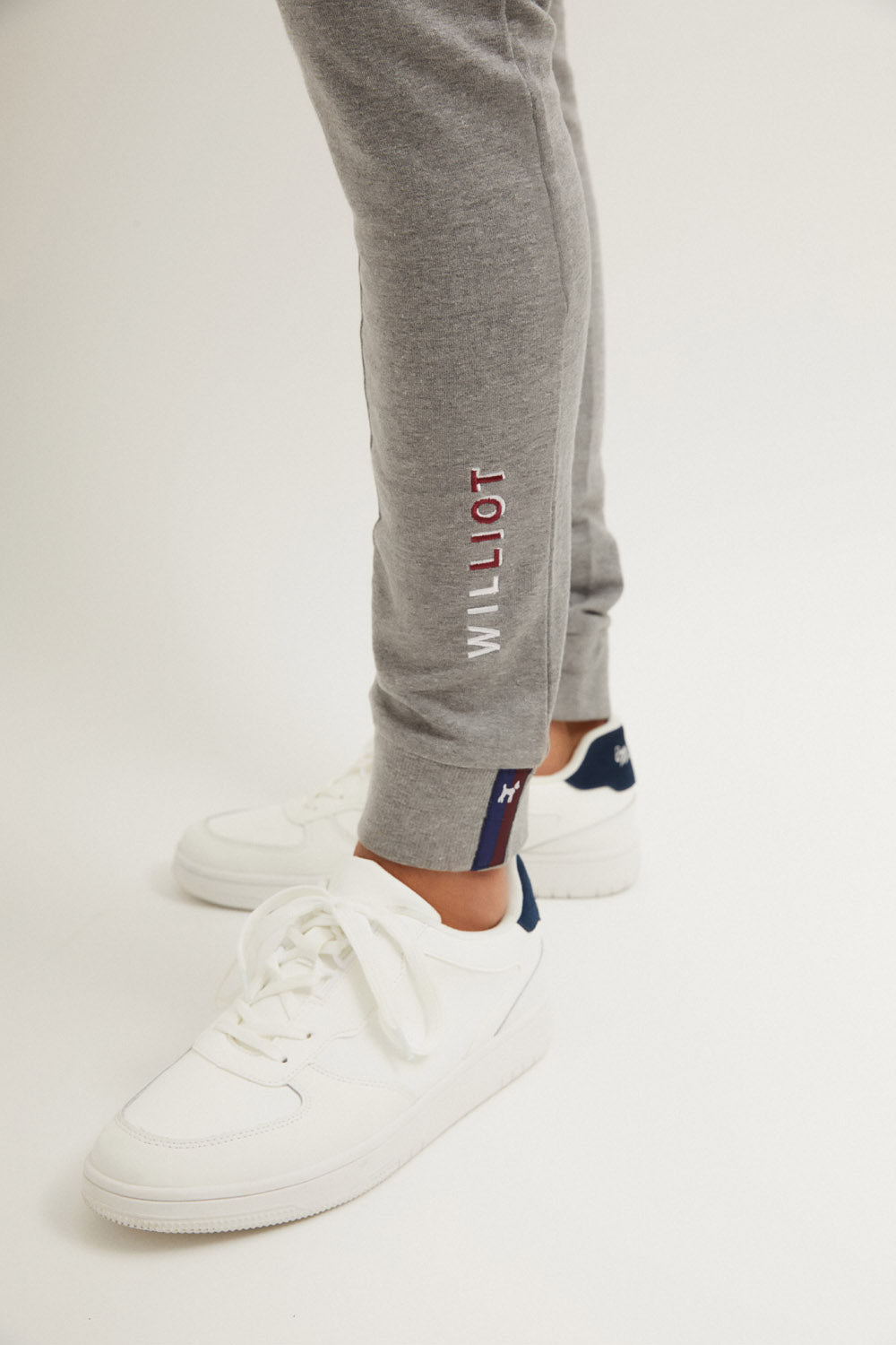 Jogger Felpa Gris Melange