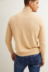 Jersey Cuello Alto Crema