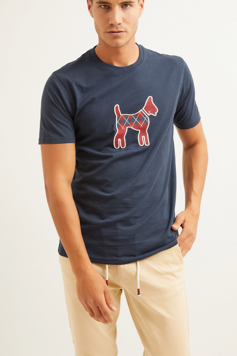 Camiseta Doggy Marino