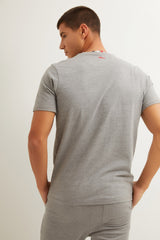 Camiseta Williot Tejido Toalla Gris Melange