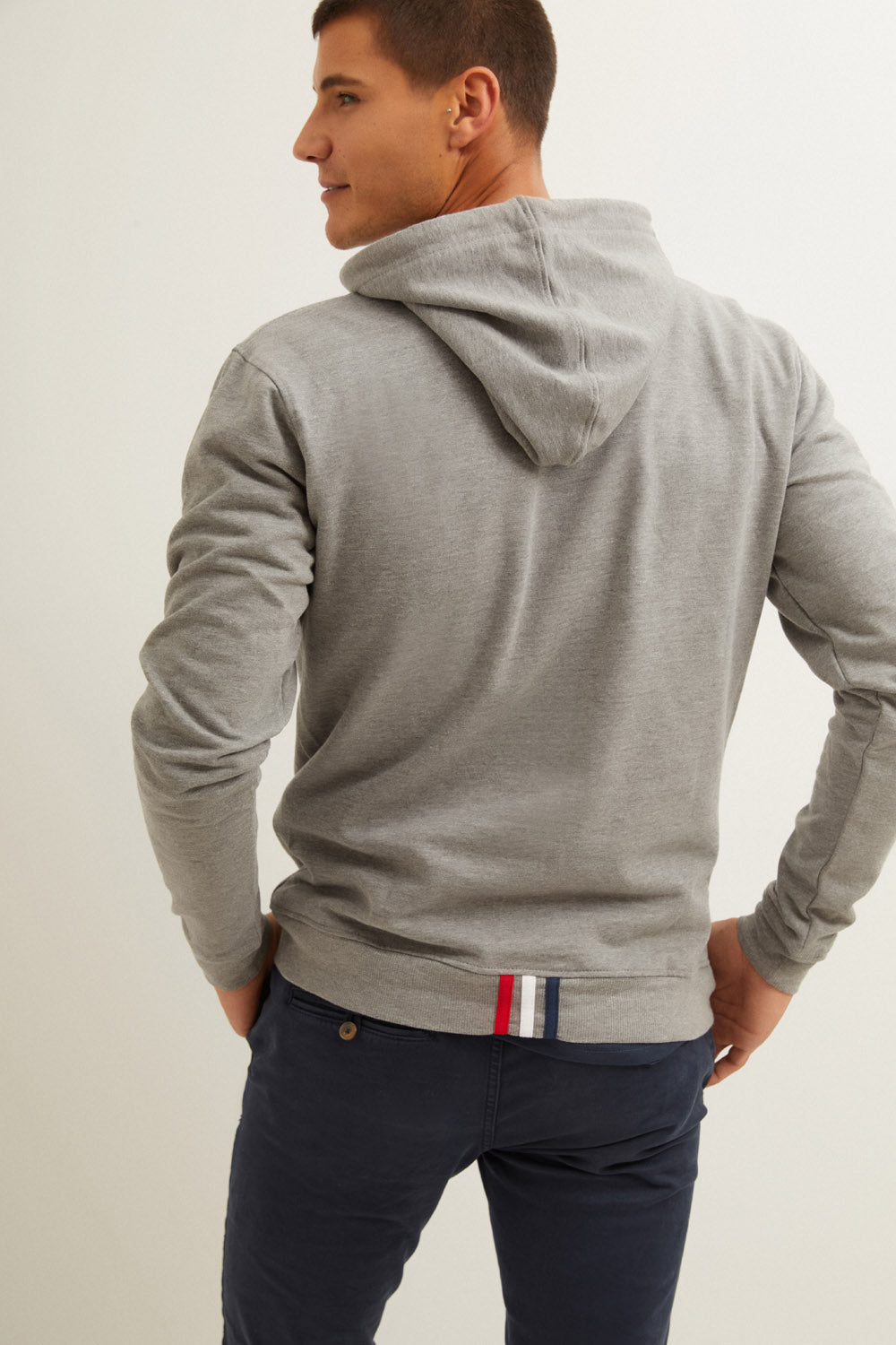 Sudadera Capucha Doggy Gris