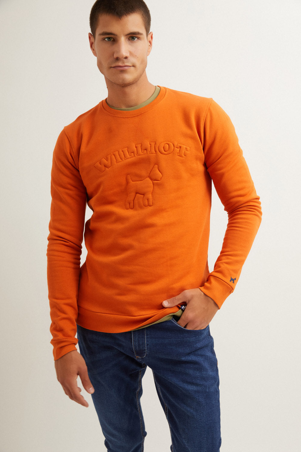 Sudadera Logo Relieve Caldera