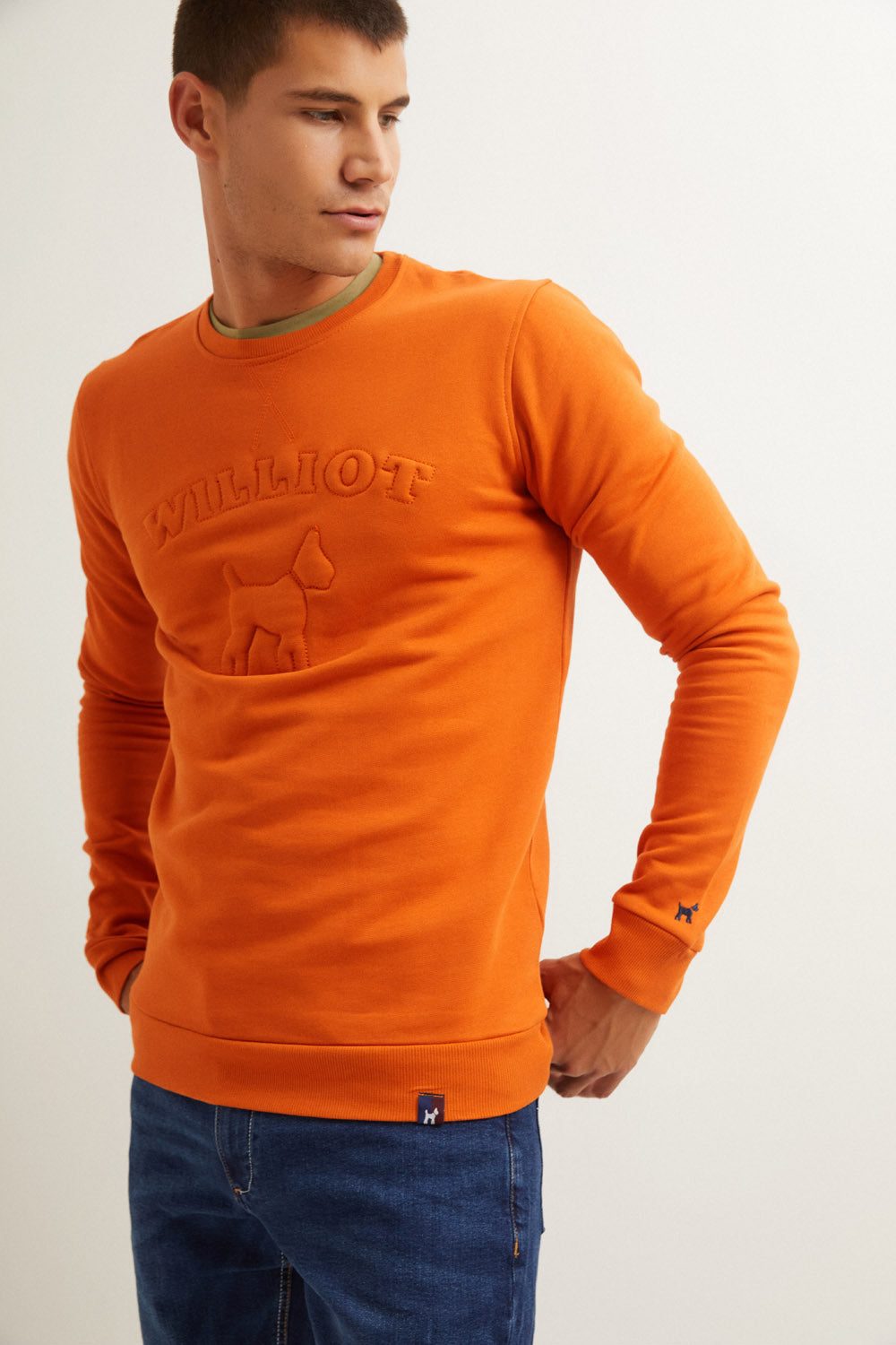 Sudadera Logo Relieve Caldera