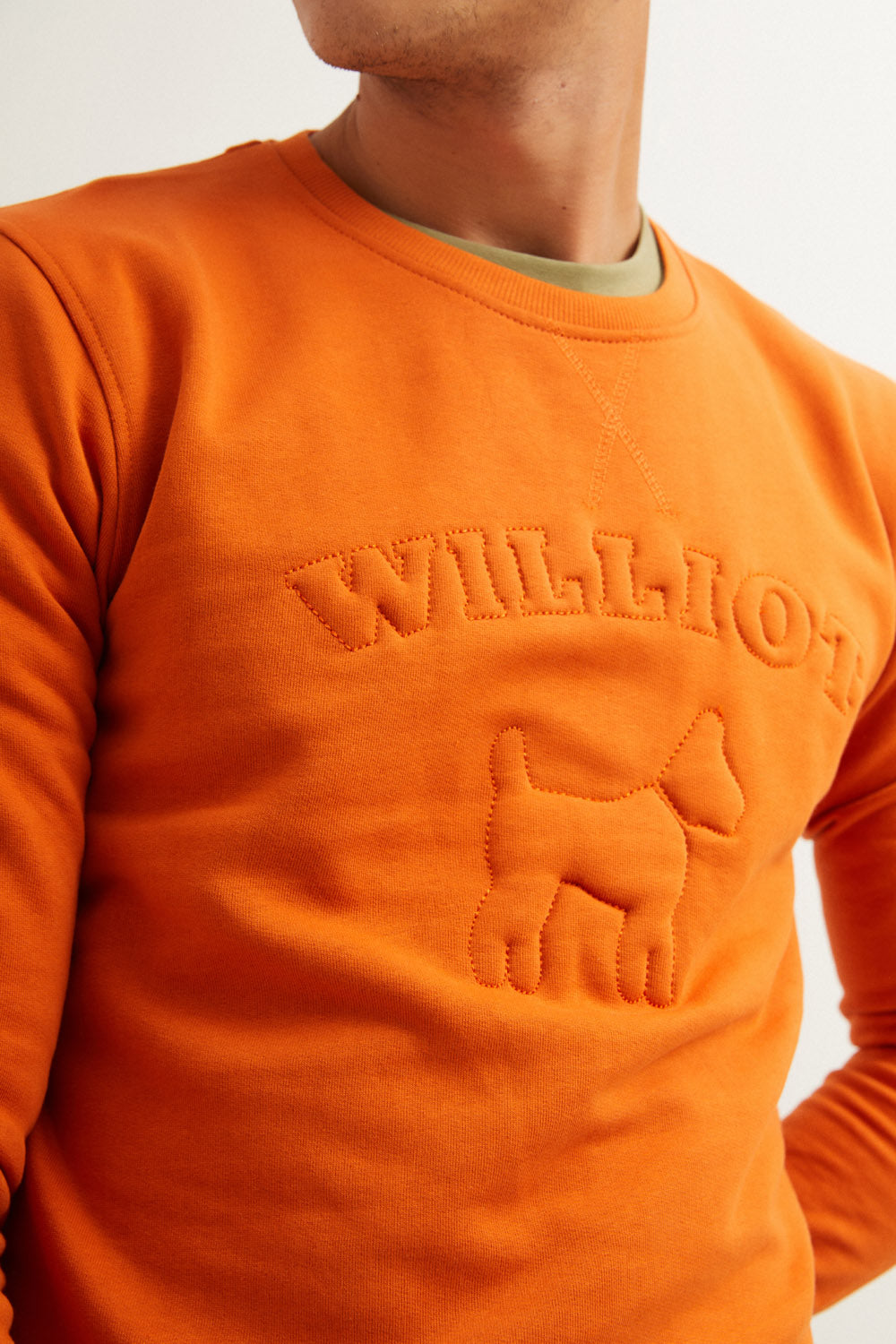 Sudadera Logo Relieve Caldera