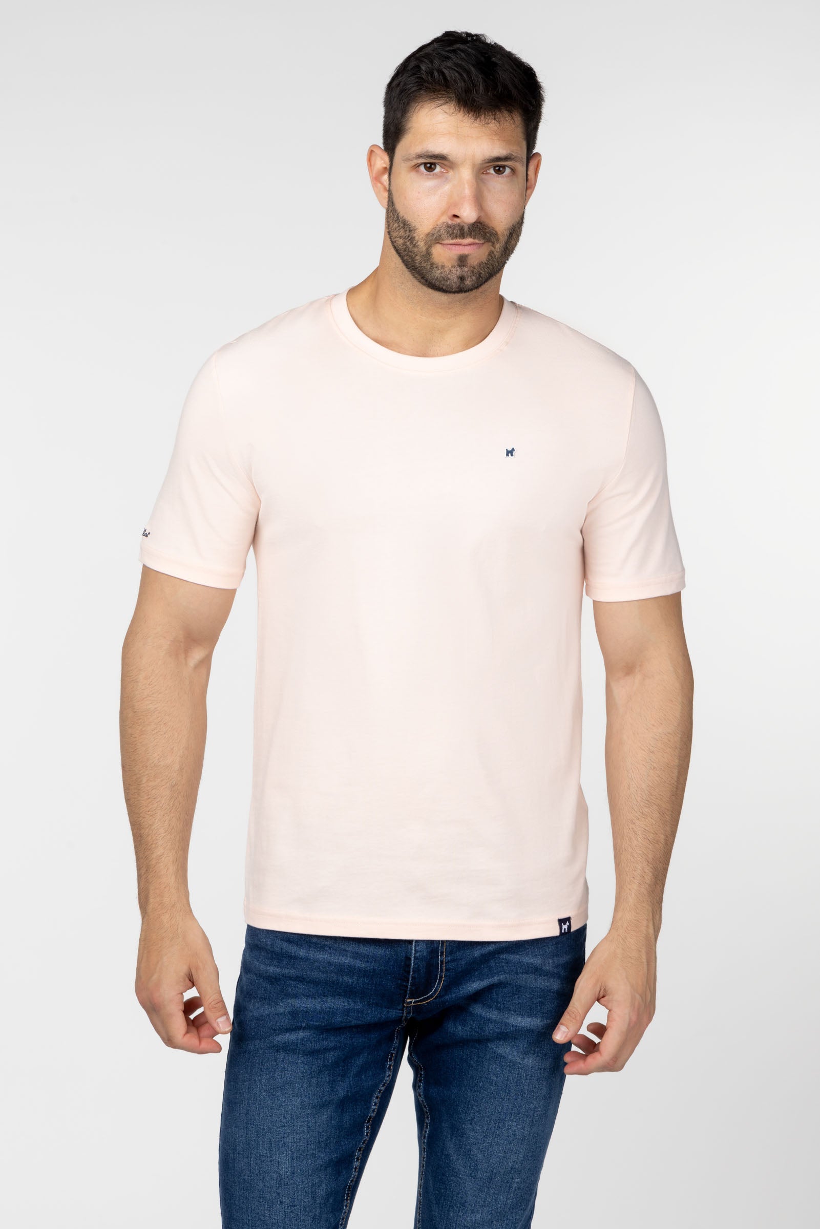 Camiseta Life Rosa Pastel