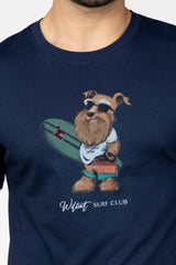 Camiseta Mr Williot Surf Marino