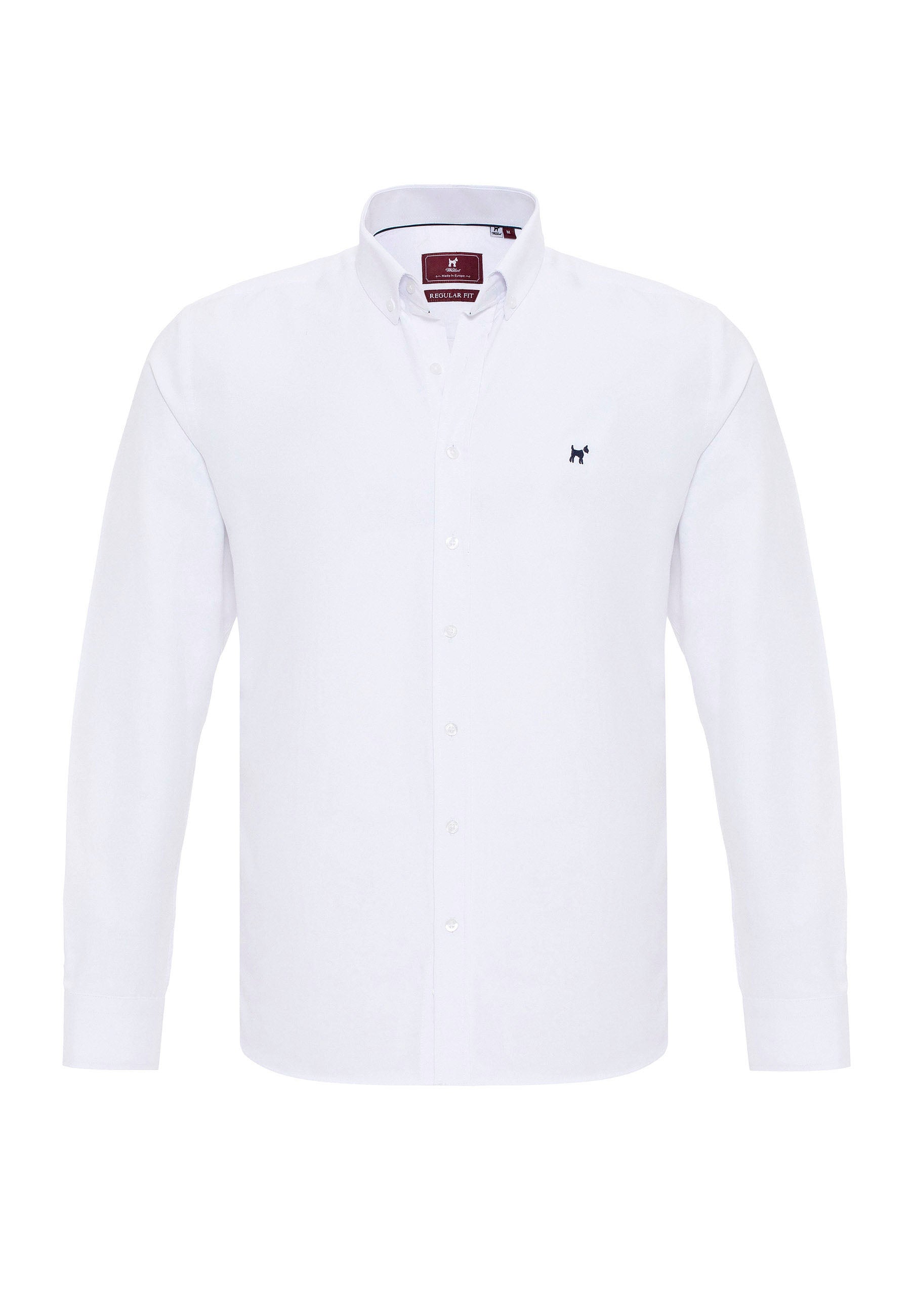 Pack 2 Camisas Oxford Slim Blanco y Navy